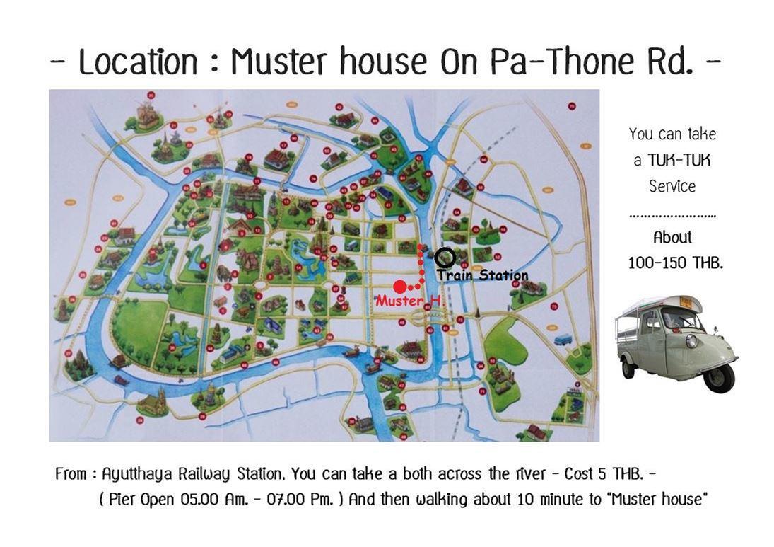 Muster House Hostel Phranakhonszi Ajutthaja Kültér fotó